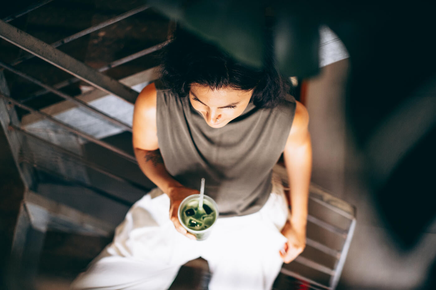 Modern wellness, city lifestyle and  introspection concept.