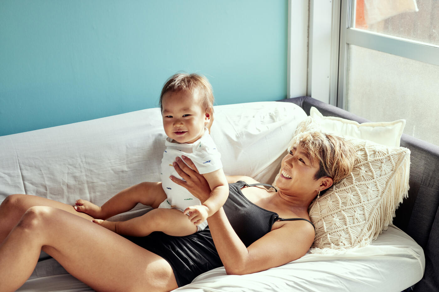 The child is a child under the age of one.