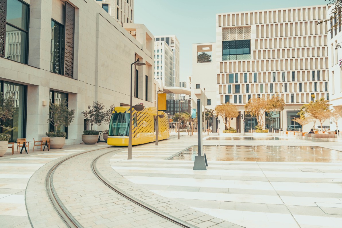 Msheireb district in Doha. Qatar.