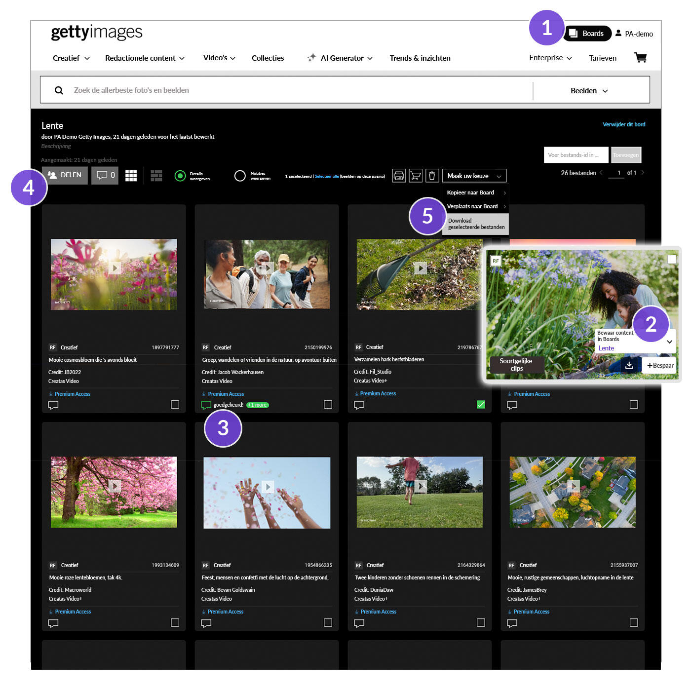 Beheer uw content met Boards