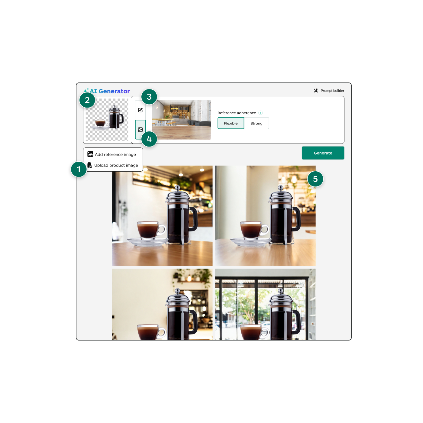 Générer une infinité d'arrière-plans pour vos produits