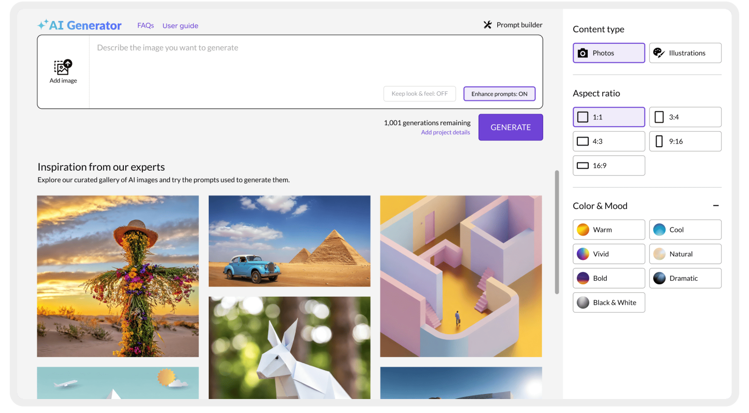 Unlock endless possibilities for ideation & content creation