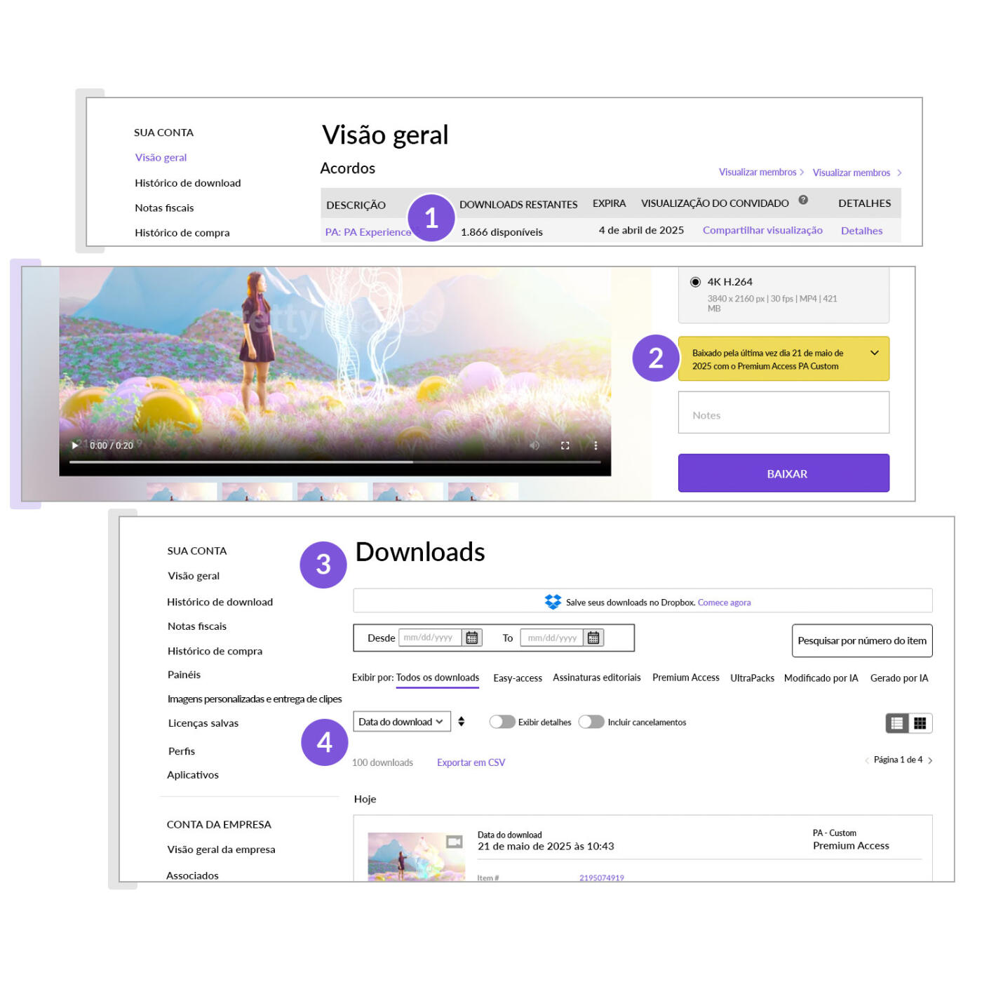 Gerencie downloads com facilidade e eficiência