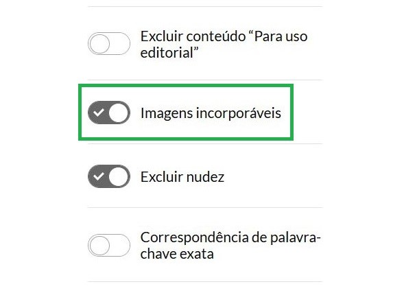 Search filter