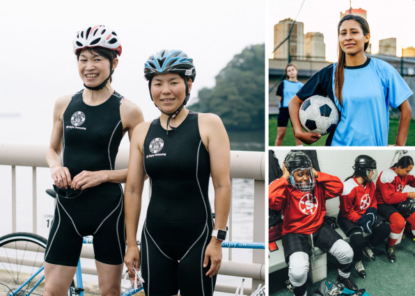 Atletas mulheres e competição