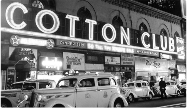 Archival image of the Cotton Club