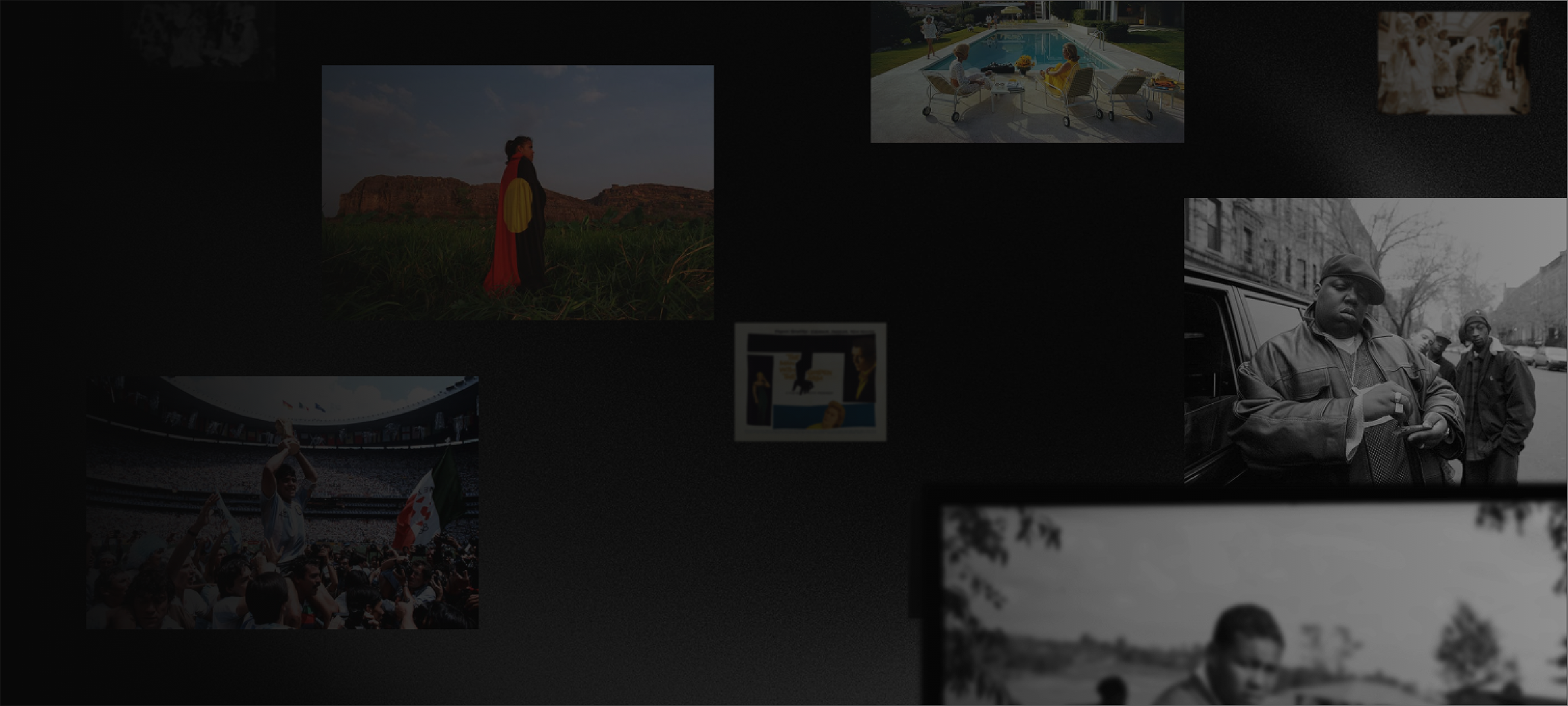A montage of images from the Archive