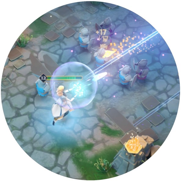 Colorful fantasy game screenshot