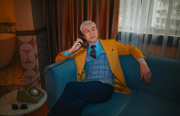 Art Deco Style Hotel Shoot