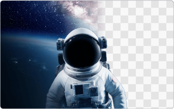 Background removal in a single click