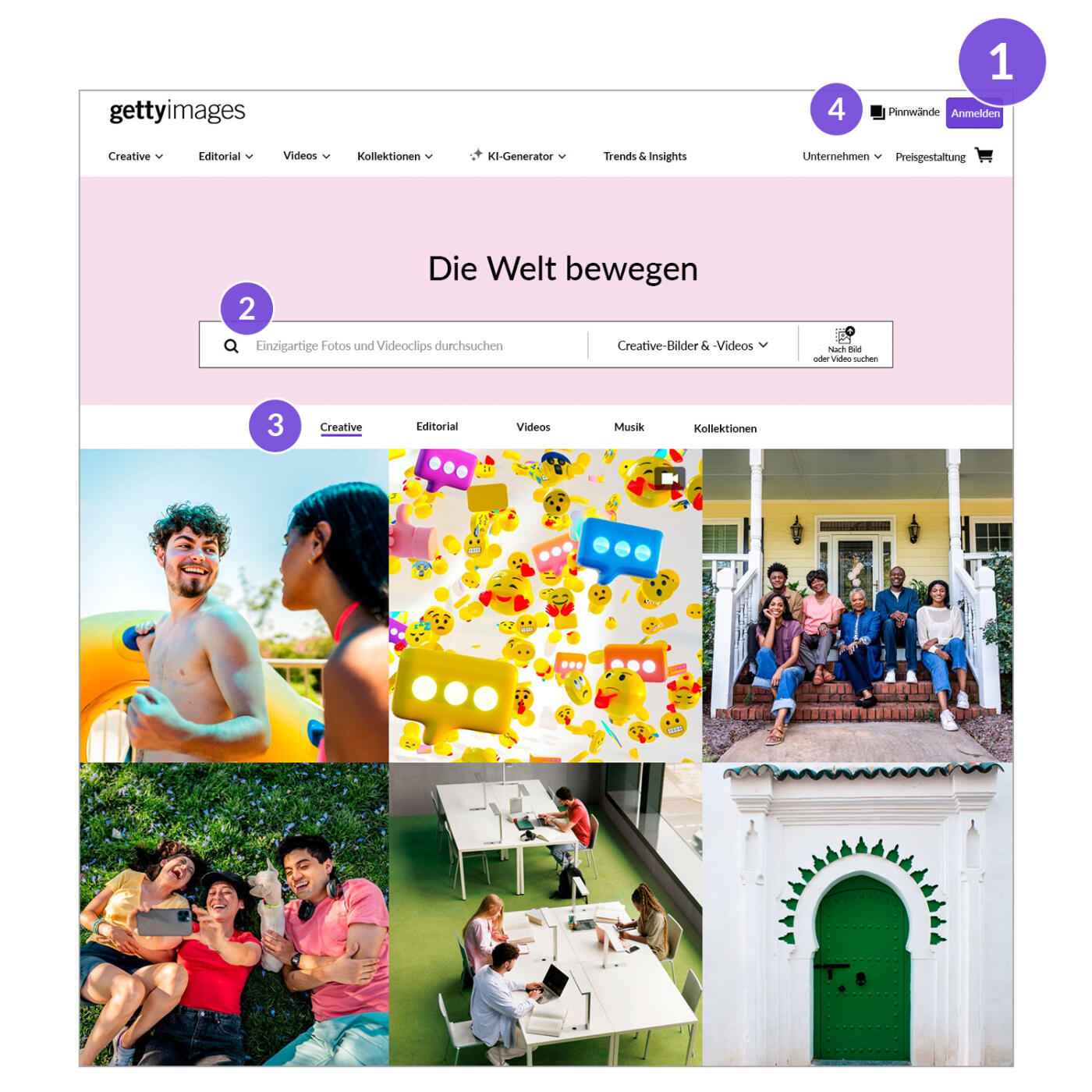 Legen Sie direkt los