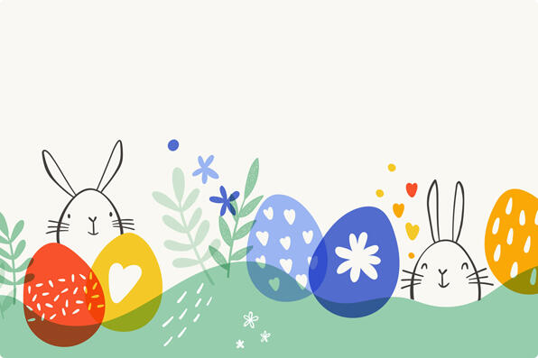 Easter vectors
